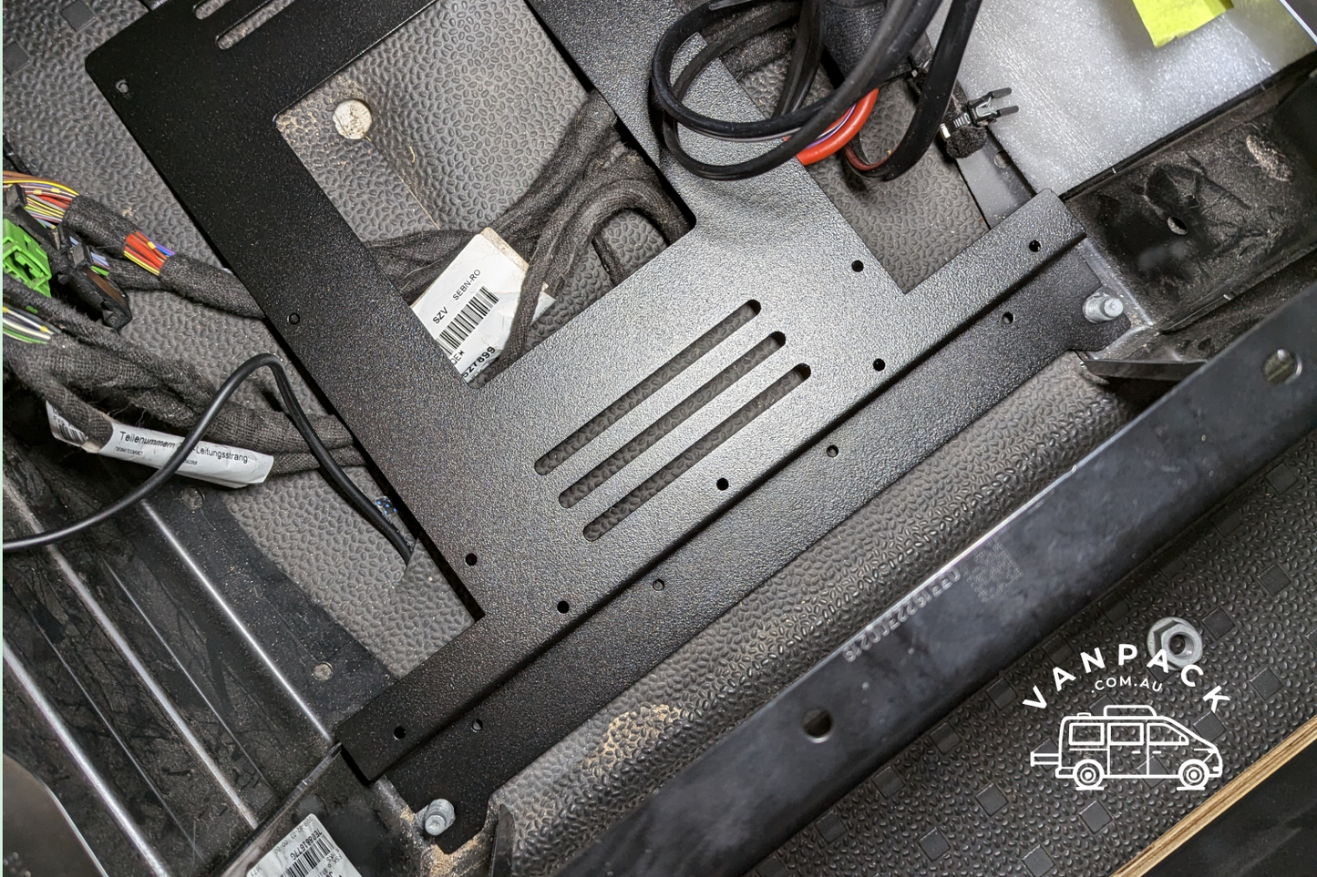 Transporter Under Seat Battery Mounting Plate