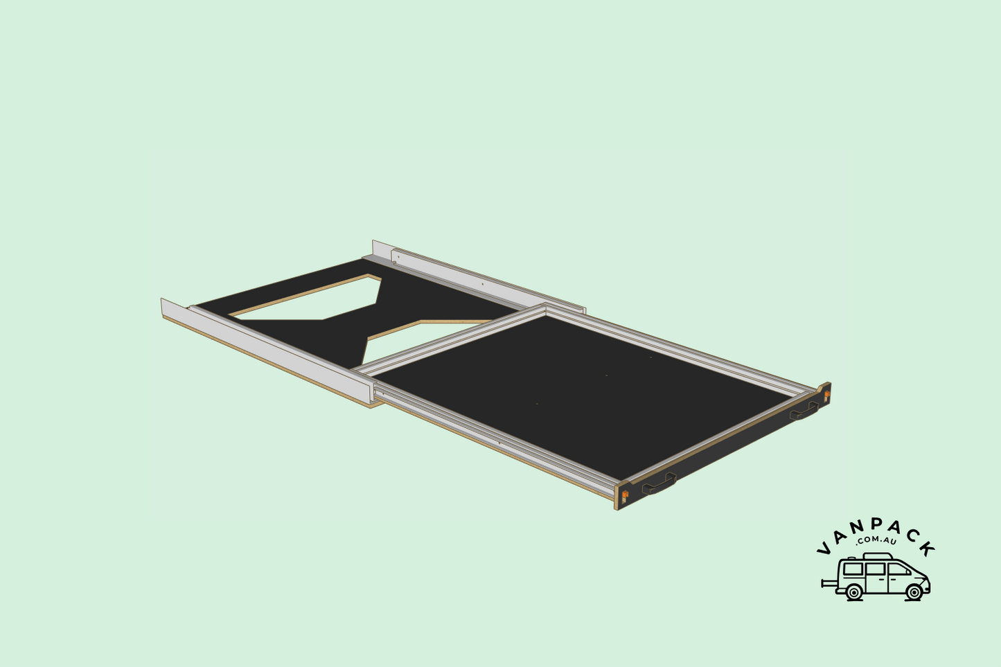 Multivan Sliding Tray 1400